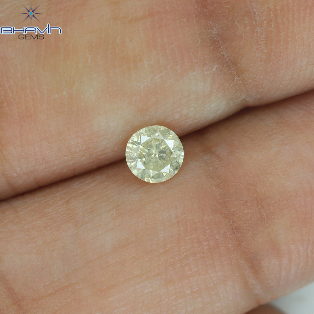 0.27 CT Round Shape Natural Loose Diamond White(M) Color I3 Clarity (4.05 MM)