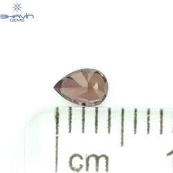 0.16 CT Pear Shape Natural Diamond Pink Color VS1 Clarity (4.23 MM)