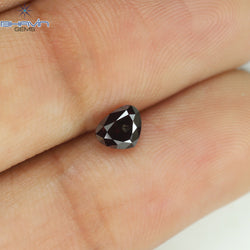 0.49 CT Heart Shape Pink Color Natural Loose Diamond I1 Clarity (4.00 MM)