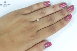 0.33 CT Round Shape Natural Loose Diamond White(M) Color I3 Clarity (4.25 MM)
