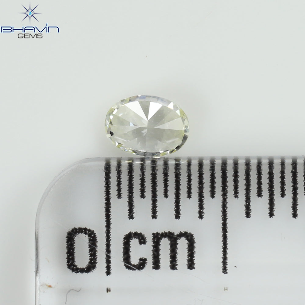 0.13 CT Oval Shape Natural Diamond White Color VS1 Clarity (3.60 MM)