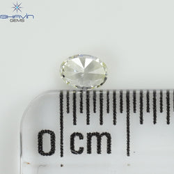 0.13 CT Oval Shape Natural Diamond White Color VS1 Clarity (3.60 MM)