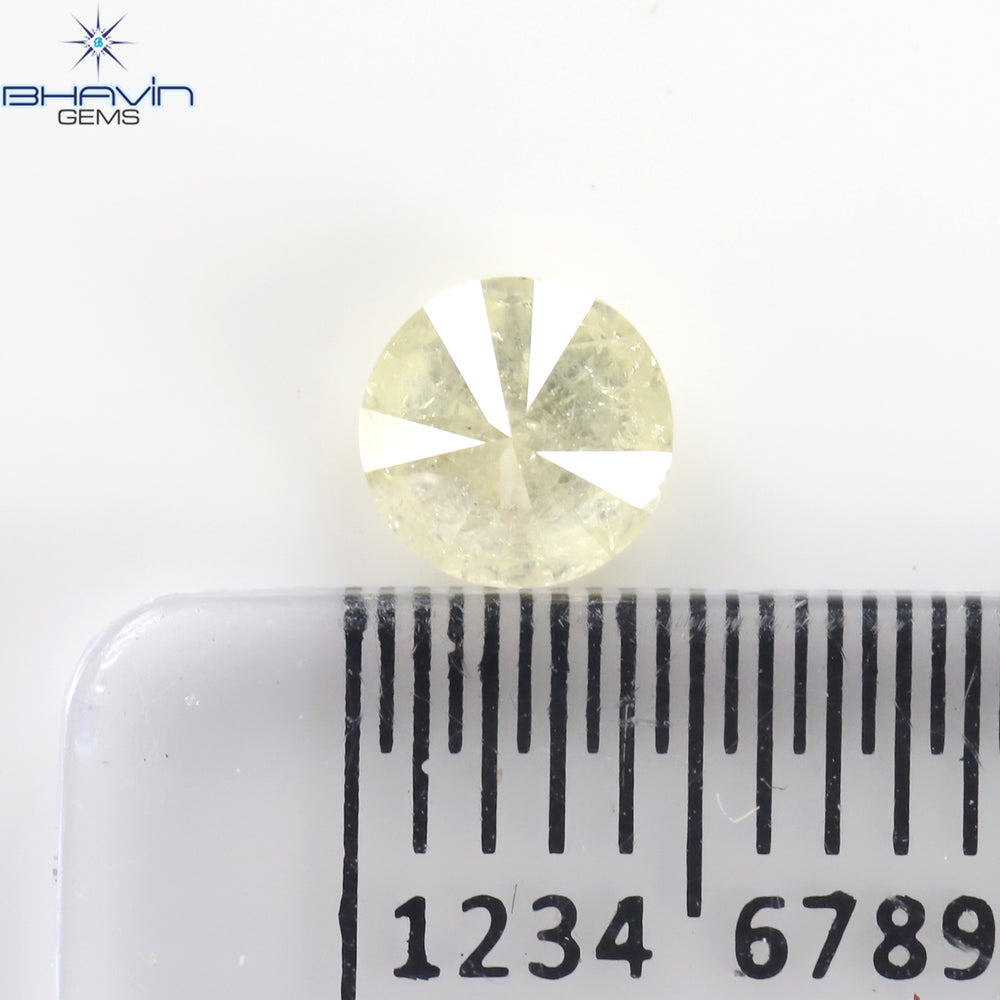 0.39 CT Round Shape Natural Loose Diamond White(M) Color I3 Clarity (4.53 MM)