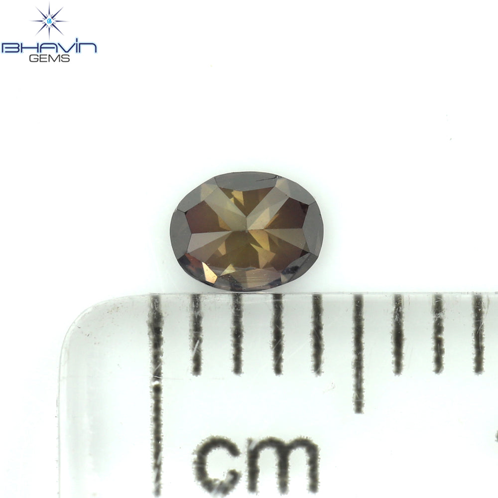 0.20 CT Oval Shape Natural Loose Diamond Pink Color VS1 Clarity (3.86 MM)
