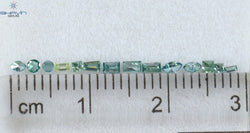 0.29 CT/14 PCS Mix Diamond Natural diamond Blue Diamond SI Clarity (2.35 MM)