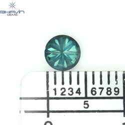 0.45 CT Round Shape Natural Diamond Blue Color SI2 Clarity (4.75 MM)