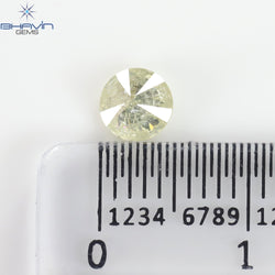 0.48 CT Round Shape Natural Loose Diamond White(M) Color I3 Clarity (5.04 MM)
