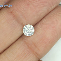 0.51 CT Round Shape Natural Loose Diamond White Color SI2 Clarity (5.00 MM)