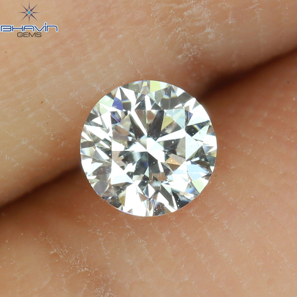 0.25 CT Round Shape Natural Loose Diamond White(G) Color VS1 Clarity (3.94 MM)