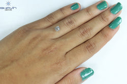 1.04 CT Cushion Shape White Color Natural Loose Diamond Clarity I3 (5.24 MM)