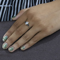 ペアダイヤモンド ホワイト(F)ダイヤモンド 天然ダイヤモンドリング 婚約指輪 結婚指輪 ダイヤモンドリング