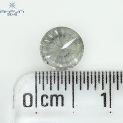 1.00 CT Round Shape Natural Loose Diamond White Color I3 Clarity (5.95 MM)