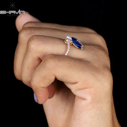 Round Diamond White Diamond Natural Diamond Ring Gold Ring Engagement Ring