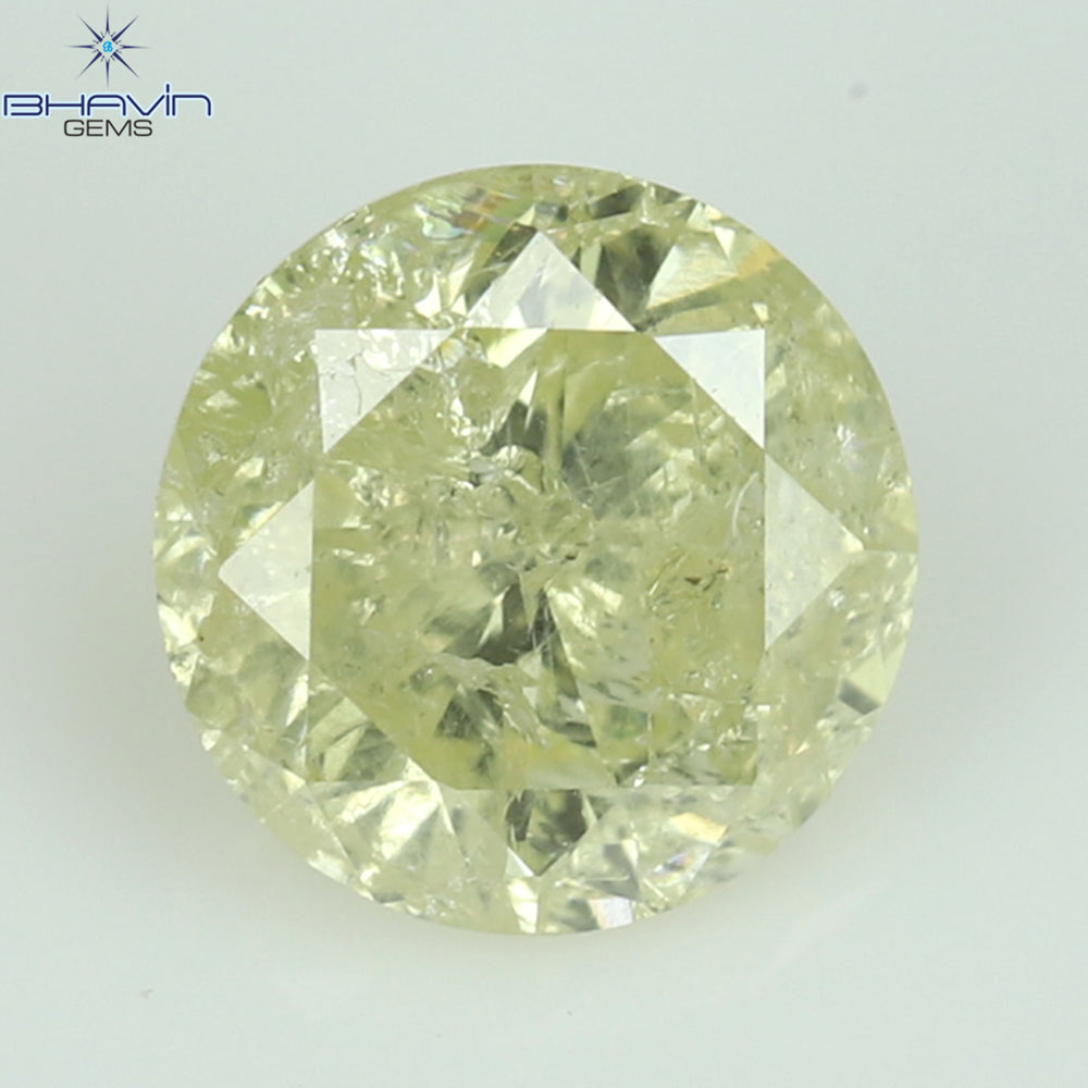 0.33 CT Round Shape Natural Loose Diamond White(M) Color I3 Clarity (4.35 MM)