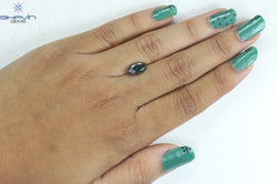 2.11 CT Marquise Shape Natural Diamond Green Color I2 Clarity (11.14 MM)