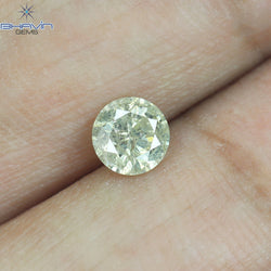 0.48 CT Round Shape Natural Loose Diamond White(M) Color I3 Clarity (5.04 MM)