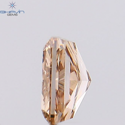 0.41 CT Radiant Diamond Pink (Argyle) Color Natural Loose Diamond SI1 Clarity (4.46 MM)