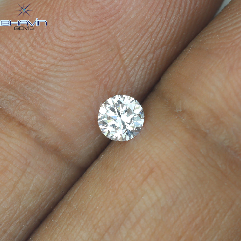 0.17 CT Round Shape Natural Loose Diamond White(F) Color VS2 Clarity (3.54 MM)