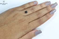 0.76 CT ペンタゴン ダイヤモンド 天然ダイヤモンド ブラウン ダイヤモンド クラリティ I1 (6.93 MM)