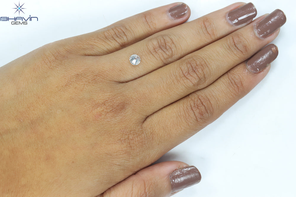 0.51 CT Round Shape Natural Loose Diamond White Color SI2 Clarity (5.00 MM)