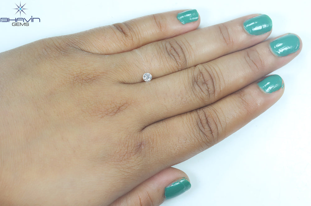 0.24 CT Round Shape Natural Loose Diamond White(G)  Color SI2 Clarity (3.93 MM)