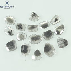 1.83 CT Slice Diamond Salt And Pepper Color Clarity I3 (5.85 MM)