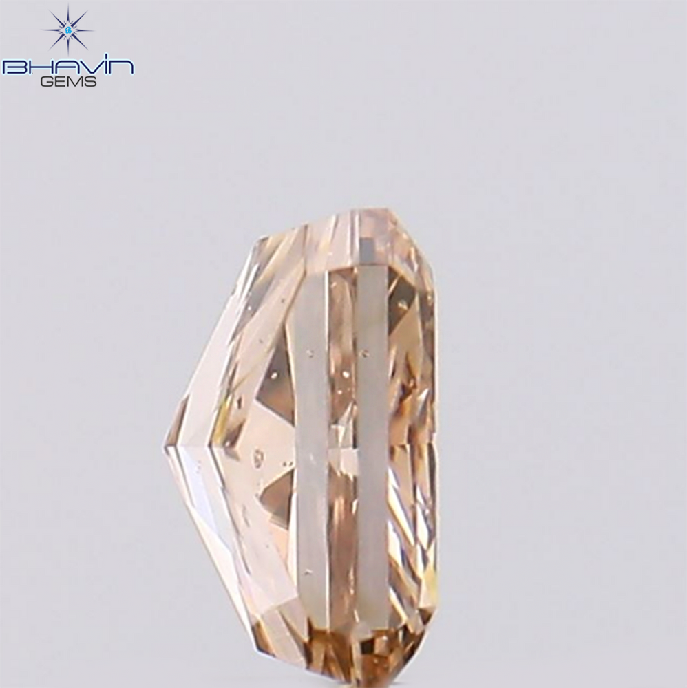 0.41 CT Radiant Diamond Pink (Argyle) Color Natural Loose Diamond SI1 Clarity (4.46 MM)