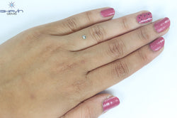 0.15 CT Heart Shape Natural Diamond Green Color VS1 Clarity (3.26 MM)