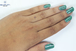 0.08 CT Pear Shape Natural Diamond Pink Color VS1 Clarity (3.58 MM)