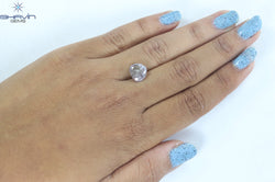 3.84 CT Heart Diamond Pink Color Natural Diamond Clarity I3 (9.00 MM)