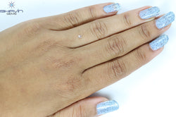 0.05 CT Cushion Shape Natural Diamond White Color VS1 Clarity (2.35 MM)