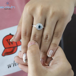 Round Shape Diamond Engagement Ring And Wedding Diamond Ring