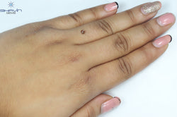 0.15 CT Heart Shape Enhanced Pink Color Natural Loose Diamond SI1 Clarity (3.55 MM)