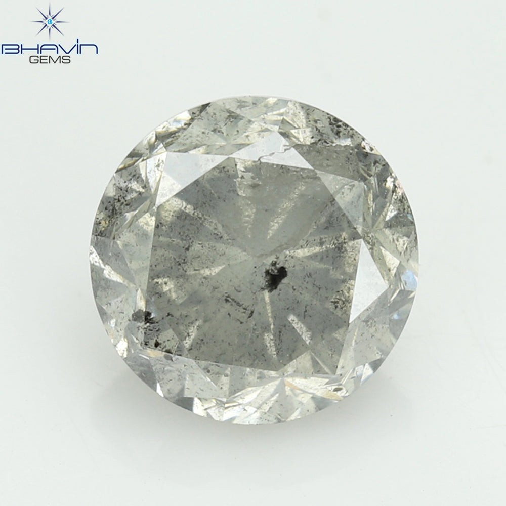 1.00 CT Round Shape Natural Loose Diamond White Color I3 Clarity (5.95 MM)