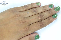0.12 CT Round Shape Natural Loose Diamond White Color SI1 Clarity (3.20 MM)