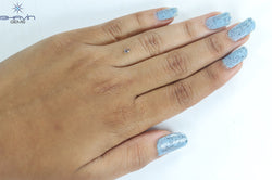 0.17 CT Pear Shape Natural Diamond Pink Color VS1 Clarity (4.06 MM)