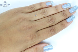 0.07 CT Cushion Shape Natural Diamond White Color VS2 Clarity (2.65 MM)