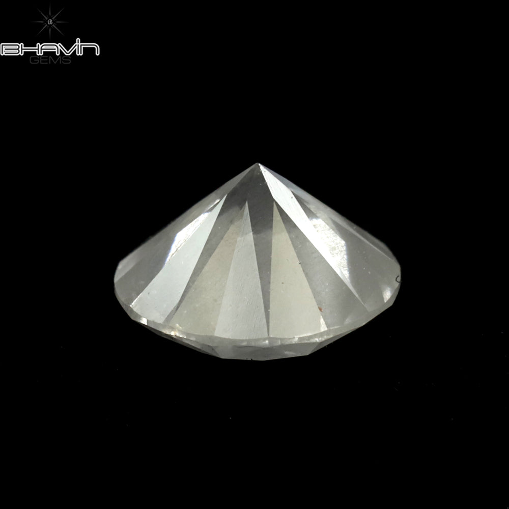 1.06 CT Round Shape Natural Loose Diamond White Color I3 Clarity (6.55 MM)