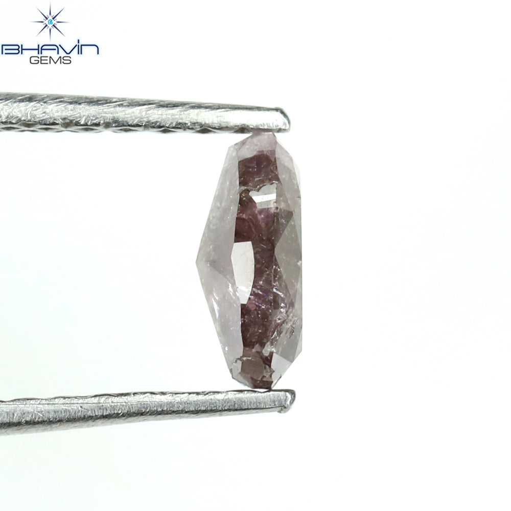 0.48 CT Oval Shape Natural Diamond Pink Color I3 Clarity (5.92 MM)