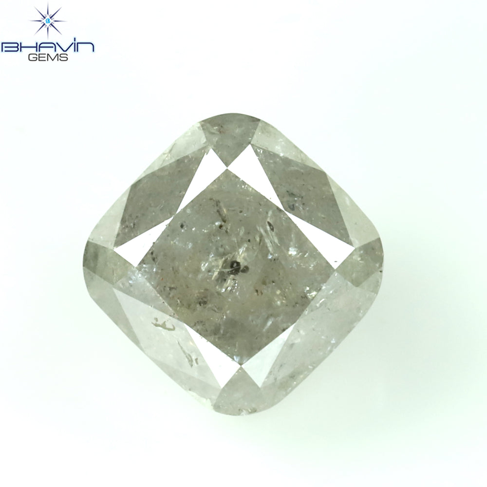 1.04 CT Cushion Shape White Color Natural Loose Diamond Clarity I3 (5.24 MM)