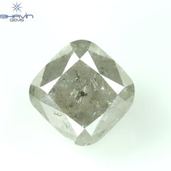 1.04 CT Cushion Shape White Color Natural Loose Diamond Clarity I3 (5.24 MM)