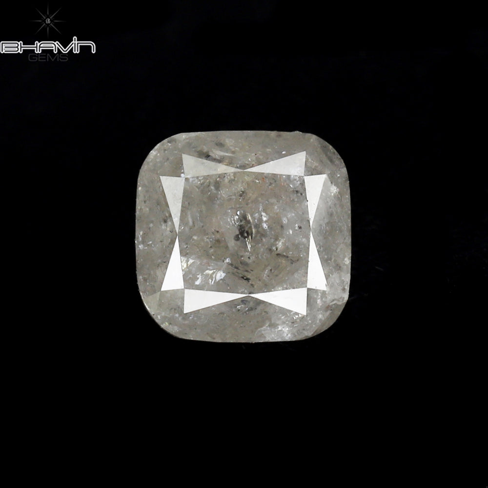 1.04 CT Cushion Shape White Color Natural Loose Diamond Clarity I3 (5.24 MM)
