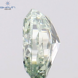0.08 CT Oval Shape Natural Diamond Green Color VS2 Clarity (2.83 MM)