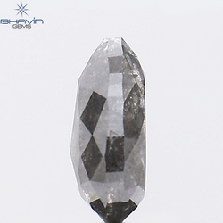 1.85 CT Pear Shape Natural Diamond Salt And Pepper Color I3 Clarity (9.12MM)