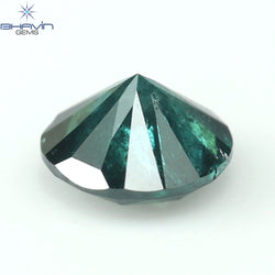 0.25 CT Round Diamond Natural Loose Diamond Blue Color I3 Clarity (3.93 MM)