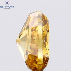 0.23 CT Oval Shape Natural Diamond Orange Color VS2 Clarity (4.02 MM)