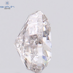 0.23 CT Heart Shape Natural Diamond Pink Color VS1 Clarity (3.97 MM)