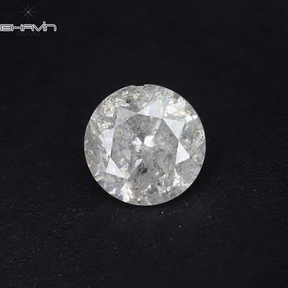 0.36 CT Round Shape Natural Loose Diamond White Color I3 Clarity (4.36 MM)