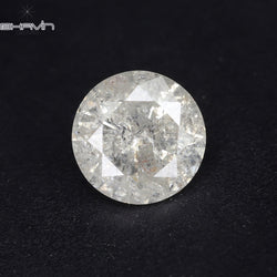 0.39 CT Round Shape Natural Loose Diamond White Color I3 Clarity (4.65 MM)