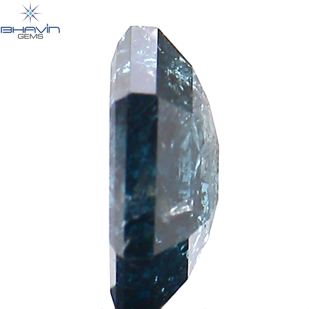 0.19 CT 六角形 天然ダイヤモンド イエロー カラー I2 クラリティ (6.65 MM)